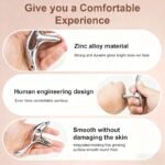 Metal Point Rod Triangle Finch Massager Foot Sole Leg Point Vertebrae Stroke Gua Sha Dredging Acupressure Tool - Image 3